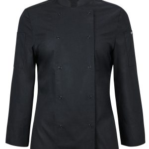 JB's Ladies L/S Snap Button Chefs Jacket