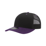 6 Panel Mid Profile Structured Contra-Stitch Trucker