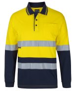 JB's Hv (D+N) L/S Cotton Polo