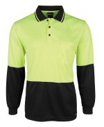JB's Hv 4602.1 L/S Jacquard Polo