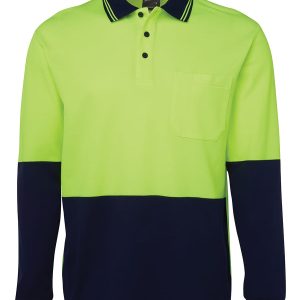 JB's Hv L/S Cotton Back Polo