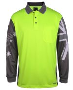 JB's Hv L/S Southern Cross Polo