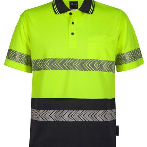 JB's Hv S/S Segmented Tape Polo