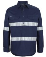 JB's Close Front L/S 150 G W/Shirt Reflective Tape