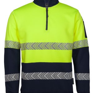 JB's Hv 1/2 Zip Segmented Tape Fleecy