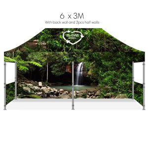 Sustainable rPET Pop-up Tent (3M X 6M)
