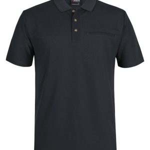 Podium S/S Recycled Polyester Pocket Polo