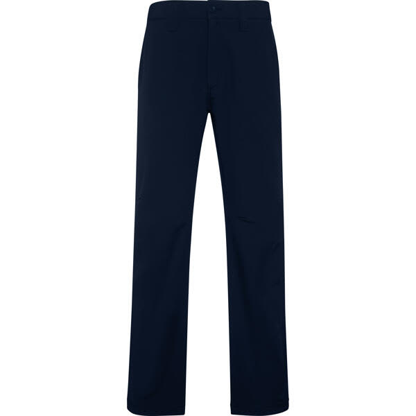 Navy blue work trousers with a straight cut and a standard waistband. Features a logo on the waistband. Patrol Work Trousers - Image 1