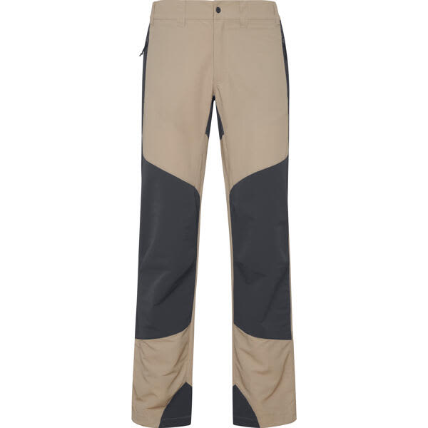 Bonati Hiking Trousers in a blend of beige and dark grey, featuring a sleek design and a logo. Bonati Hiking Trousers - Image 1