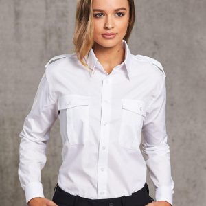 Unisex epaulette shirt,long sleeve.