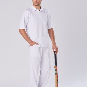 Mens cooldry cricket polo