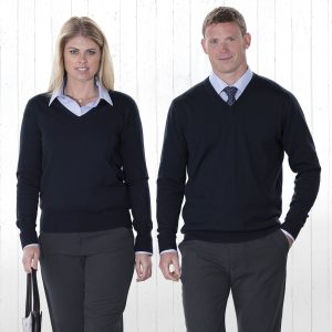 Merino Detailed Vee Pullover - Womens