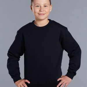 Kids Crew Neck Fleecy Sweater