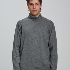 Men's Half Zip L/S Sweat Top
