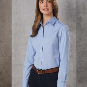 Women's CVC Oxford L/S Shirt