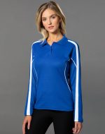 Ladies' TrueDry Long Sleeve Polo