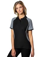 Ladies' TrueDry Tri-colour S/S Pique Polo