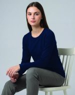 Ladies' Premium Cotton Face L/S Tee Shirt