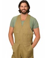 Men's Cotton Drill Action Back Overall-Regular