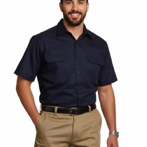 cool-breeze S/S cotton work shirt