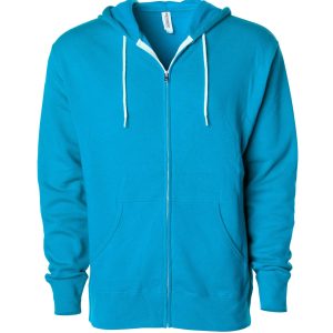 Unisex Lightweight Zip Hood