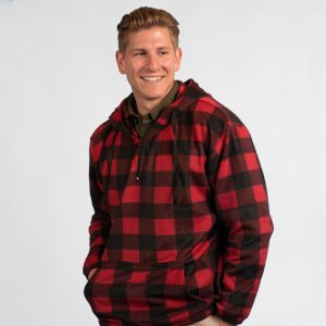 1/4 Zip Polar Fleece Hoodie