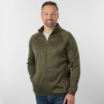 Full Zip Sweater Knit Jacket