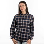 Long Sleeve Yarn-Dyed Flannel Shirt