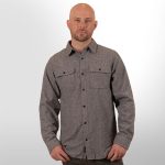 Long Sleeve Yarn-Dyed Flannel Shirt