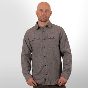 Long Sleeve Yarn-Dyed Flannel Shirt