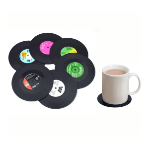 Vinyl Record Drink Coaster