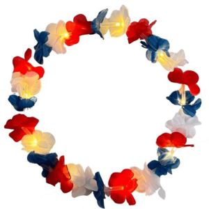 Patriotic Light Up Leis