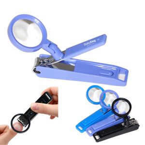 Nail Clipper with Magnifying Glass