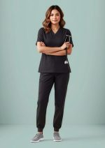 Womens Riley Slim Leg Jogger Scrub Pant