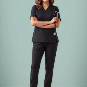 Womens Riley Slim Leg Jogger Scrub Pant