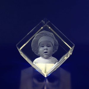 3D Crystal Diamond (50mm)