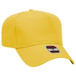 5 Panel Mid Crown Baseball Cap