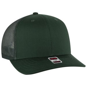 6 Panel Mid Profile Trucker Cap (Youth)