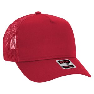 5 Panel Mid Profile Trucker Cap (Youth)