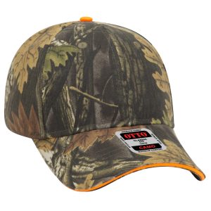 Camo 6 Panel Low Profile Baseball Cap