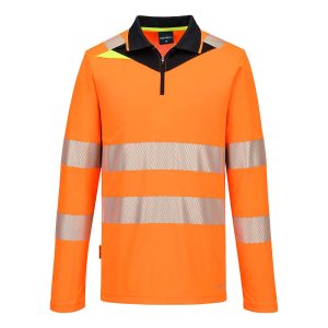 DX4 Hi-Vis Polo Shirt L/S