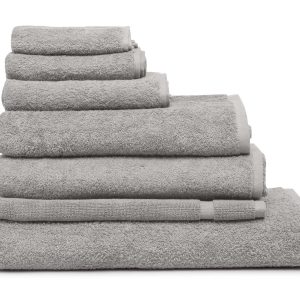 Elite Small Hand Towel 500 gsm Silver