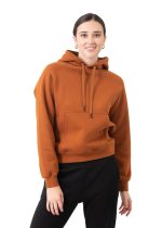 Womens/Junior Cotton Care Kangaroo Pocket Hoodie