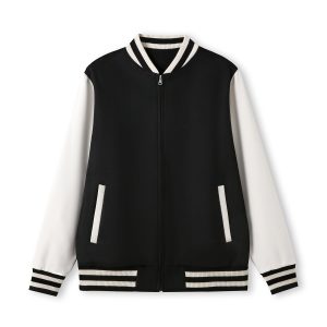 500gsm Men's/Unisex Wool Blend Soft Shell Varsity Jacket