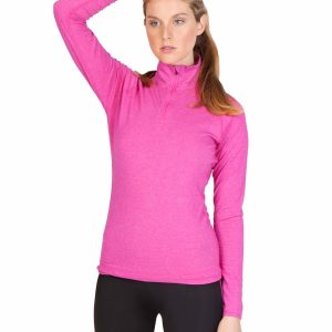 Womens Greatness Half Zip Mock Neck