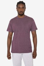 Short Sleeve Cotton Poly Crew Tee