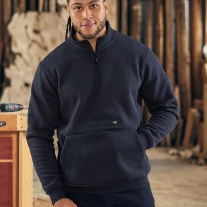 Unisex Premium Fleece Half Zip Work Sweat