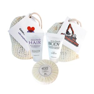 Shower Pack in Reusable Net Bag