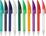 NOVA Frosted Twist-Action Plastic Pen