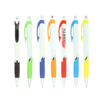 VECTRA Push-Action Ballpoint Pen with Rubber Grip
